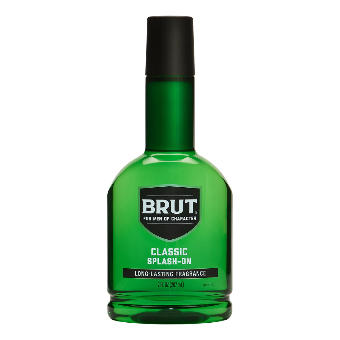 Brut Splash-On Original Fragrance - Bold, Masculine Cologne For Men - Long Lasting Mens Fragrance With Spicy Woods, Floral, And