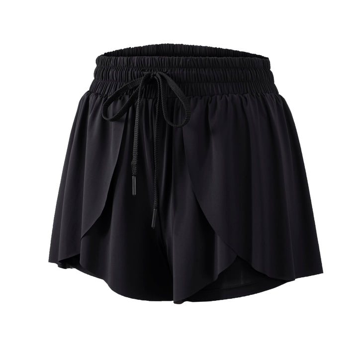 Blaosn Flowy Womens Athletic Shorts Gym Yoga Workout Running Tennis Skirt Biker Sweat Spandex Skort Comfy Lounge Wear Cute Teen Girls Trendy Clothes Casual Summer Outfits(xs,Black)