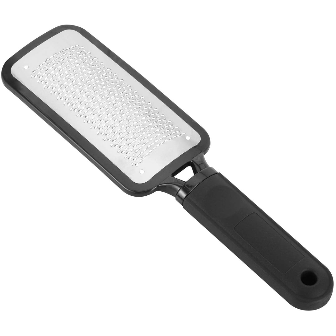 Foot Scrubber Foot Files Callus Remover Black Heel Grater Dead Skin Remover Stainless Steel Heel Scraper For Cracked Heels