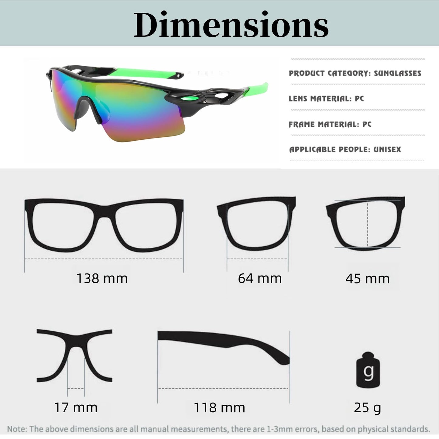 swanoble UV400 2 Sports Sunglasses for Kids Cycling,Light frame Sunglasses for Boys Girls,Youth Softball Baseball Golf (Black multicolored+White Blue)
