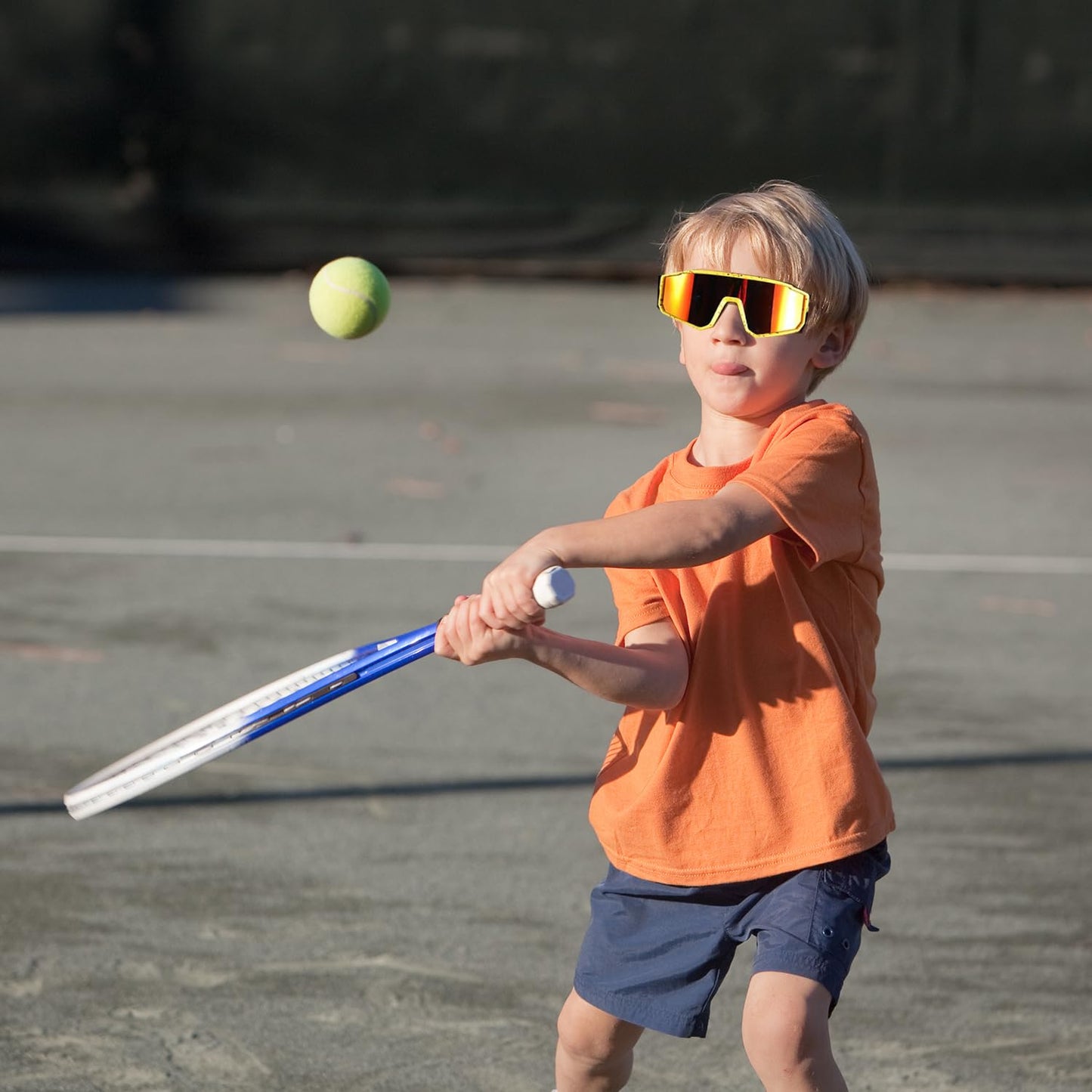 Youth Baseball Sunglasses For Boys Girls,UV400 Kids Sports Sunglasses,Cycling glasse Running Golf