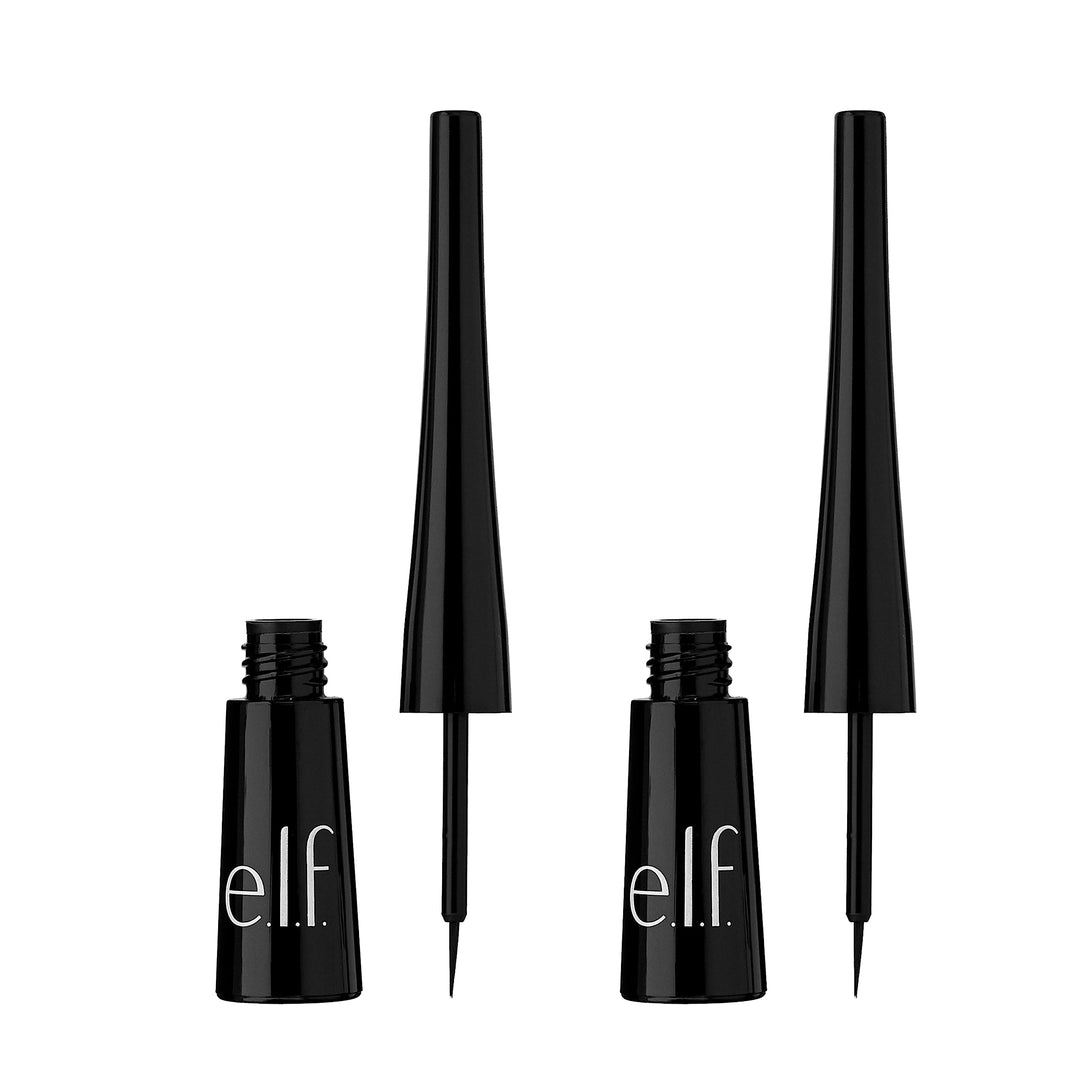E.L.F. Expert Liquid Liner, High-Pigmented, Extra-Fine Liquid Eyeliner For Precise Definition, Long-Lasting, Vegan & Cruelty-Fre