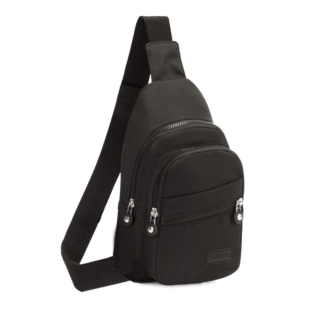 YAZEKOUS Small Sling Bag for Women Men, Crossbody Sling Backpack, Casual Daypack Backpacks Crossbody Bag for Hiking Travel