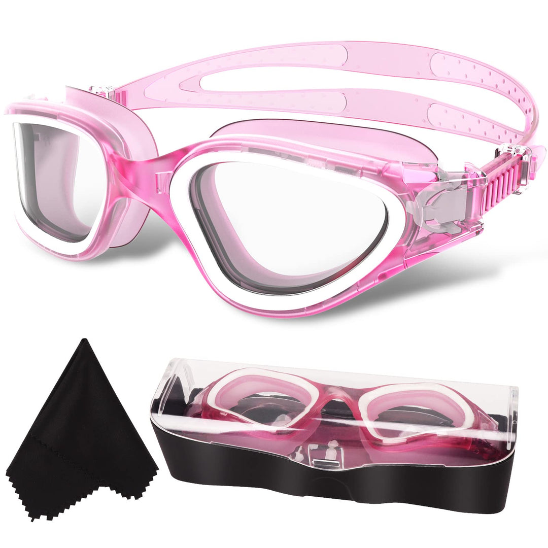 WIN.MAX Polarized Swimming Goggles Swim Pool Goggles Anti Fog Anti UV No Leakage Clear Vision for Men Women Adults Teenagers