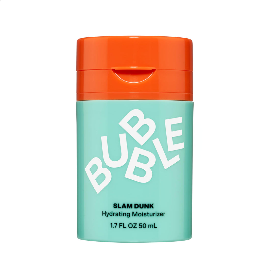 Bubble Skincare Slam Dunk Face Moisturizer - Hydrating Face Cream For Dry Skin Made With Vitamin E + Aloe Vera Juice For A Glowi