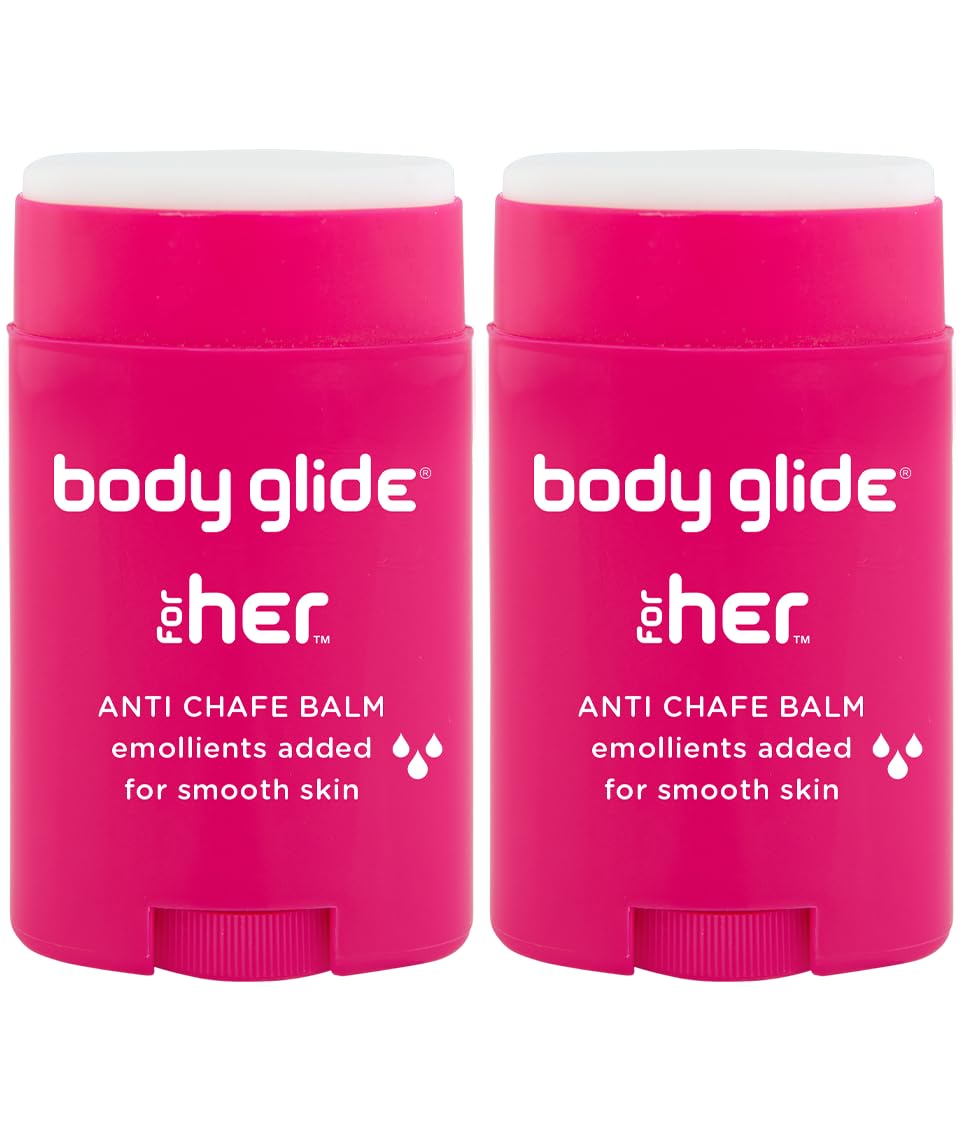 Body Glide For Her Anti Chafe Balm | Chafing stick with added emollients | Great for dry, sensitive skin and/or sensitive areas
