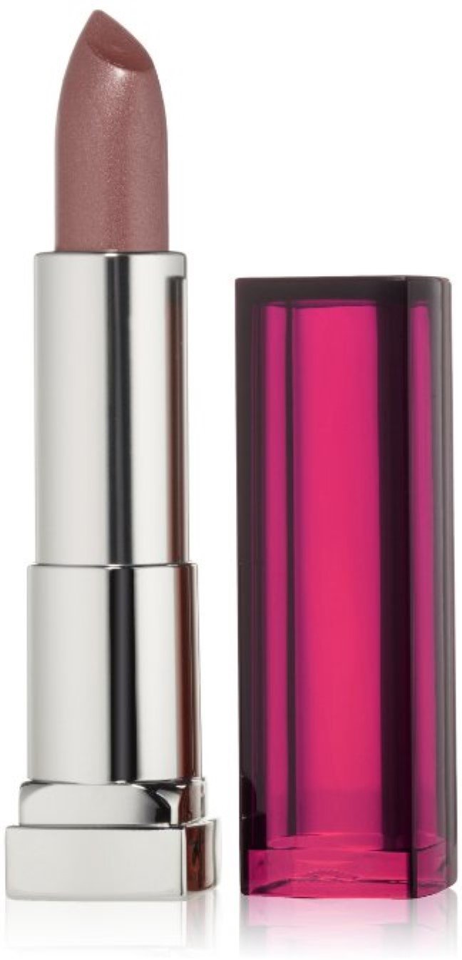 Maybelline Color Sensational Lipstick, Lip Makeup, Cream Finish, Hydrating Lipstick, On The Mauve, Mauve ,1 Count