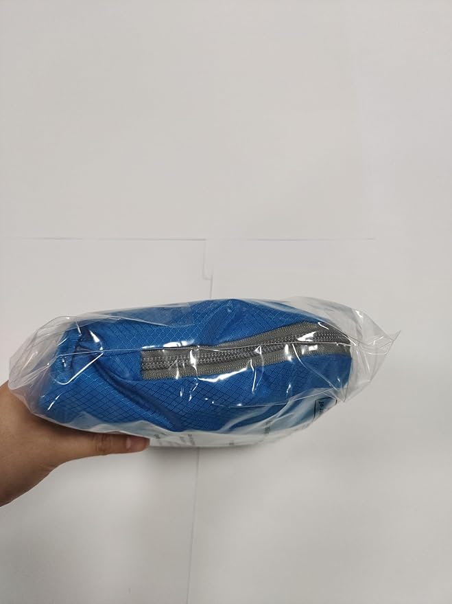 ZOMAKE Lightweight Packable Backpack 30L, Foldable Hiking Backpacks Water Resistant Compact Folding Daypack for Travel(Light Blue)