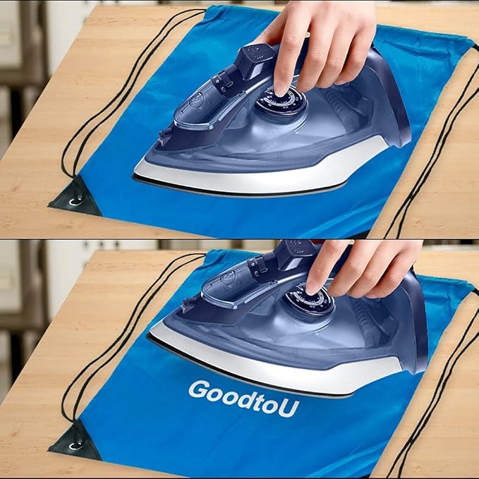 GoodtoU Drawstring Backpack Bulk Nylon Drawstring Bag String Backpack Bulk for Gym Party Trip, 12 Colors