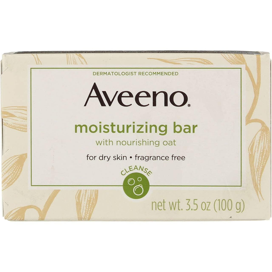 Aveeno Bar Dry Size 3.5 Ounce Aveeno Moisturizing Bar For Dry Skin (Pack Of 3)