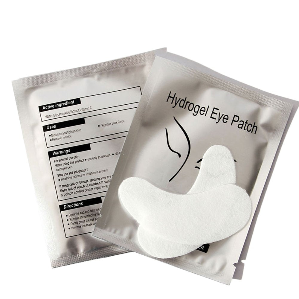 Cooskin 100 Pairs Under Eye Pads, Lint Free Lash Extension Under Eye Patches For Eyelash Extension,Eye Mask Beauty Tool (Fox)
