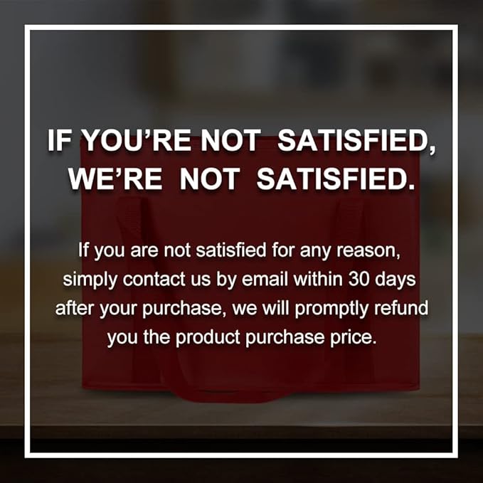 Insulated Reusable Grocery Shopping Bags, 4 Packs