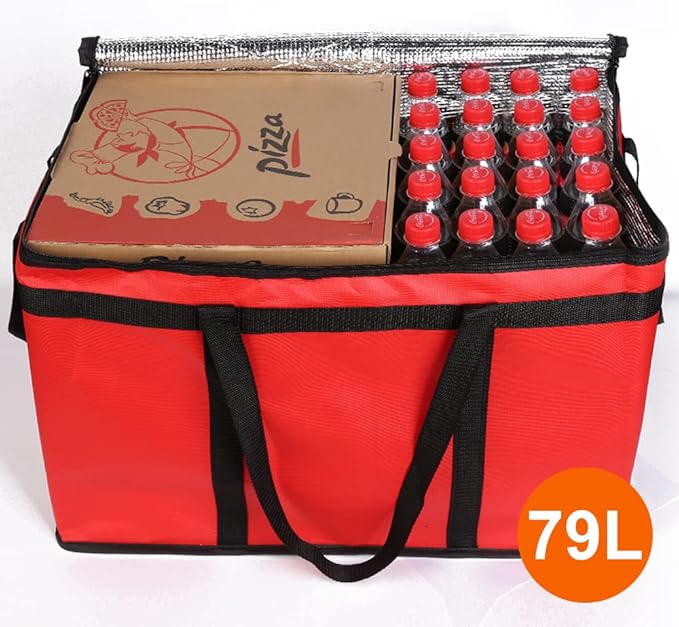 Insulated Reusable Grocery Shopping Bags, 4 Packs