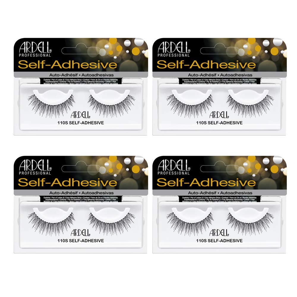 Ardell False Eye Lashes Self-Adhesive 110S 4 Pack
