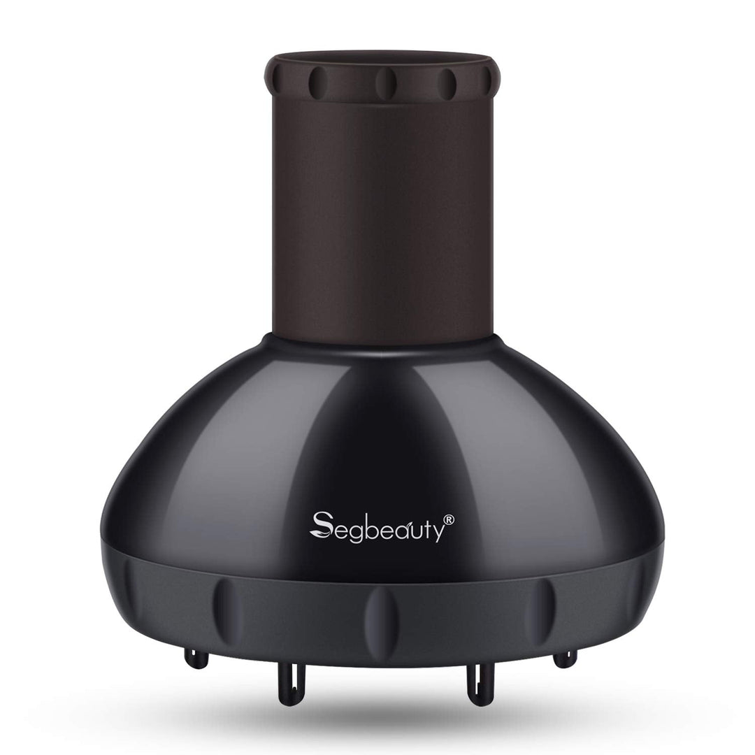 Segbeauty Deep Bowl Hair Diffuser for Curly Hair, Upgraded Adjustable Air Flow Hair Diffuser, Professional Salon Frizz-free Fast
