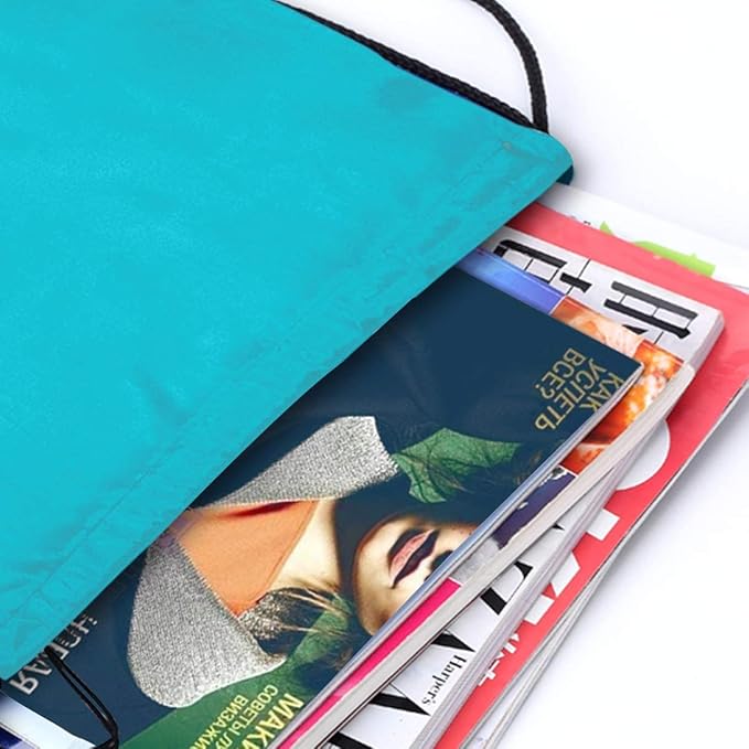 GoodtoU Drawstring Bags Bulk, 40 Pcs Draw String Bags Nylon Cinch Bags Gym Drawstring Backpack String Bag Backpack, 20 Colors