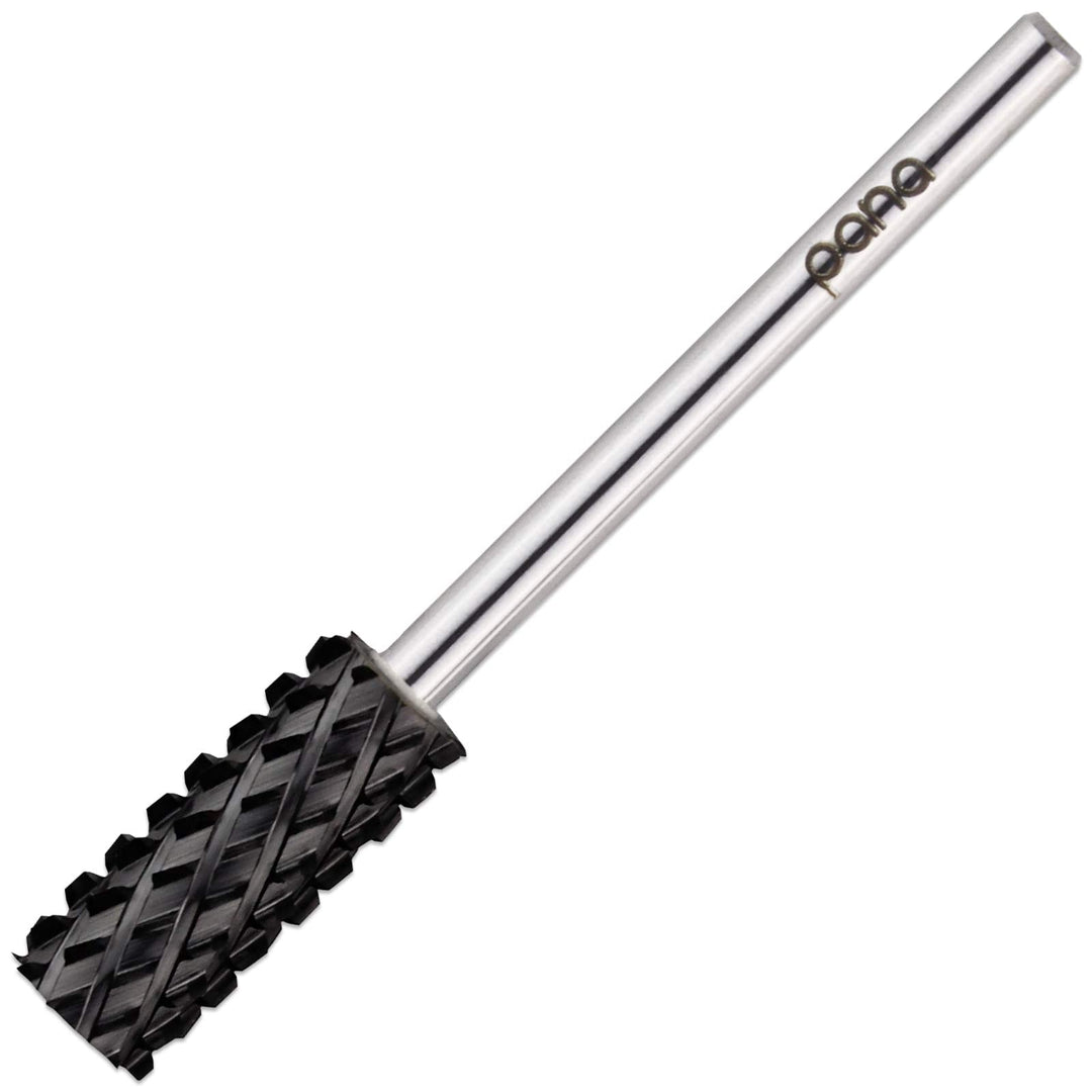 Usa Pana Professional 3/32'' Shank Size - Flat Top Small Barrel Carbide Bit - 5X Coarse Grit To Extra Fine Grit - Gold, Silver,