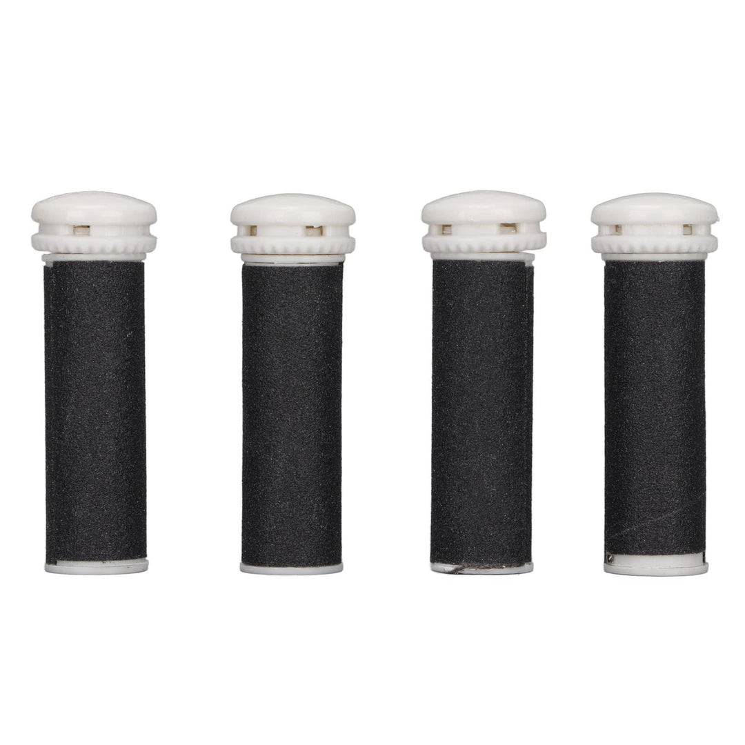 Foot File Replacement Roller, 4Pcs Replacement Roller Refill Heads Electric Foot File Grinding Tool Replacement Head Feet Pedicu