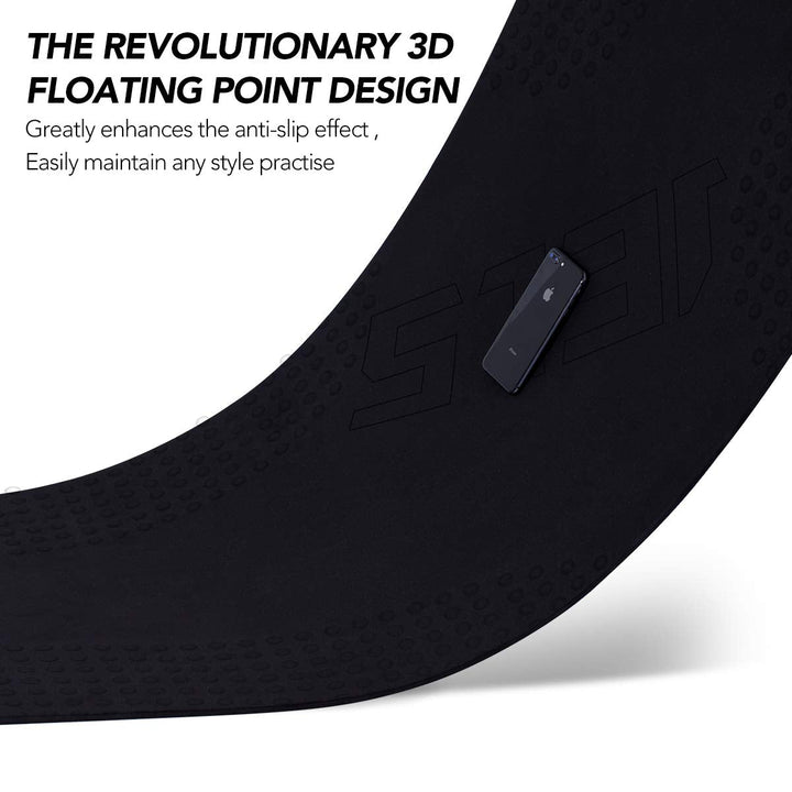 JELS Extra Thick Yoga Mat, 1.2/2 inch, Ergonomic 3D Non Slip Design, SGS Certified TPE Material, Yoga Mat for Men Women with Carrying Strap,Exercises Mat for Yoga, Pilates and Floor Workout(72"x26")