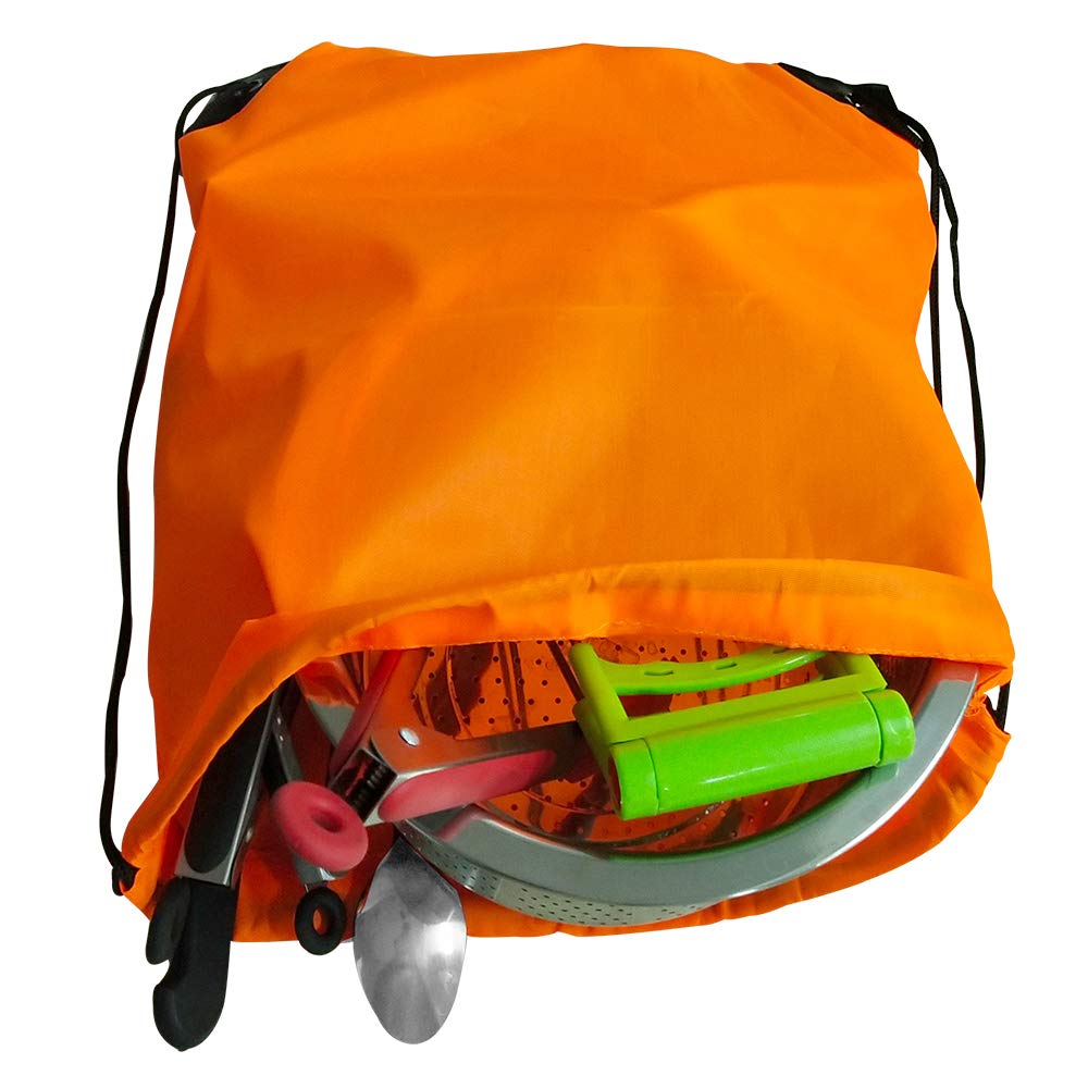 Drawstring Backpacks Bulk 48 Pcs Nylon Drawstring Bags 12 Color Gym String Backpack