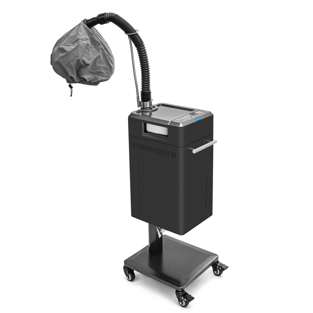 Hair Steamer Micro Mist Scalp Detoxify For Hair Wash Reclining Chair Bed Attachment Professional Hair Care For Salon Spa Barber