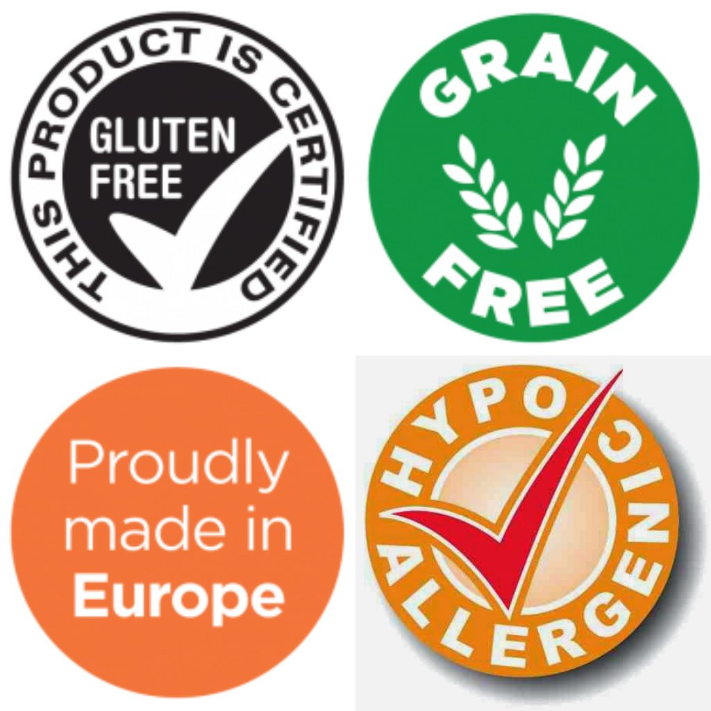 100g Rabbit Ears With Hair Natural Hypoallergenic Dog Treat Chew Grain & Gluten Free