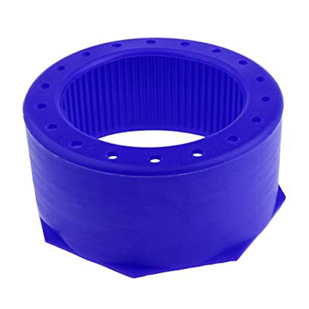 TRIDENT Hex Edge 7.25” Tank Boot for Flat Bottom Aluminum Tanks (Blue)