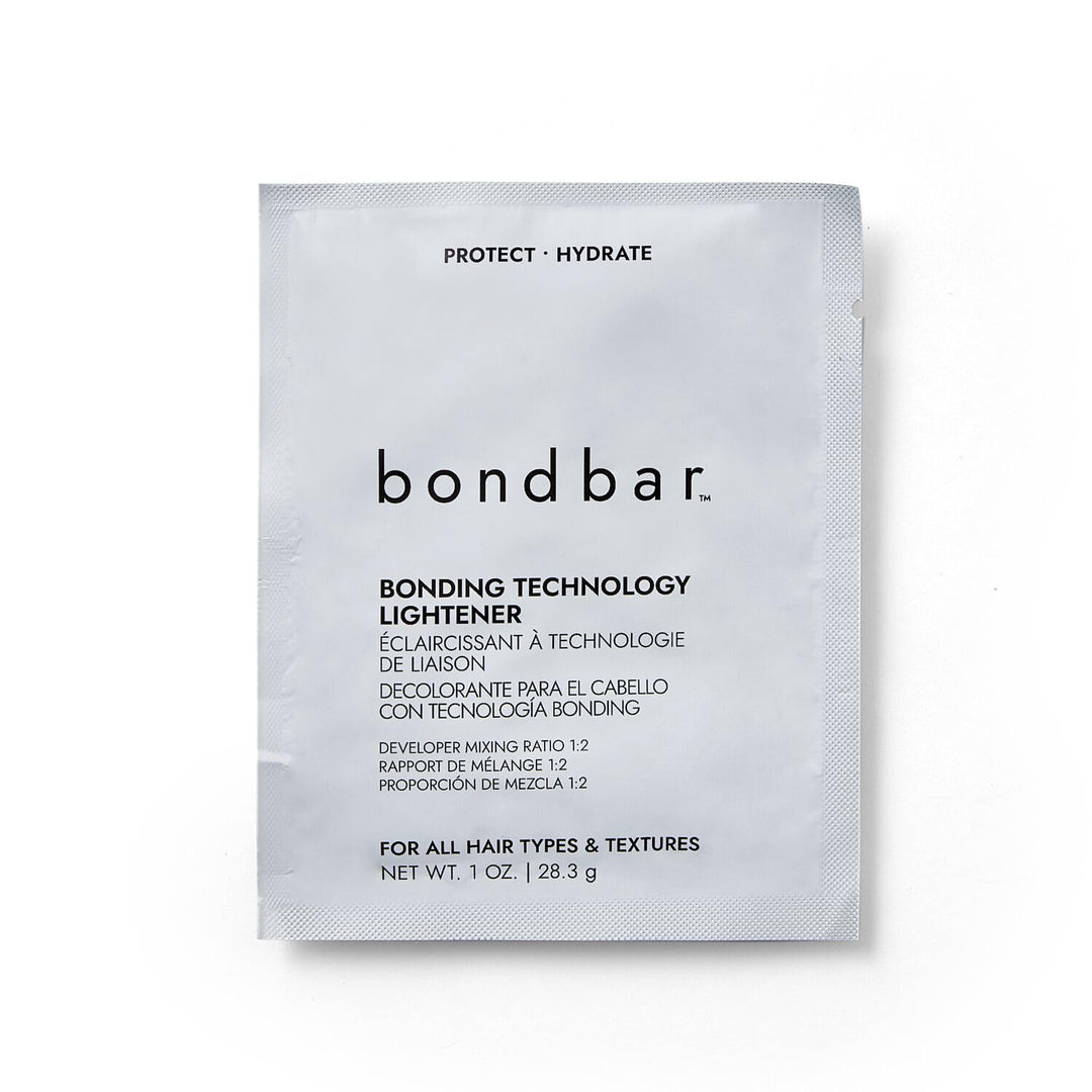bondbar Bonding Technology Lightener Packette, Vegan, CrueltyFree, Reduces Damage to Hair, 1 oz