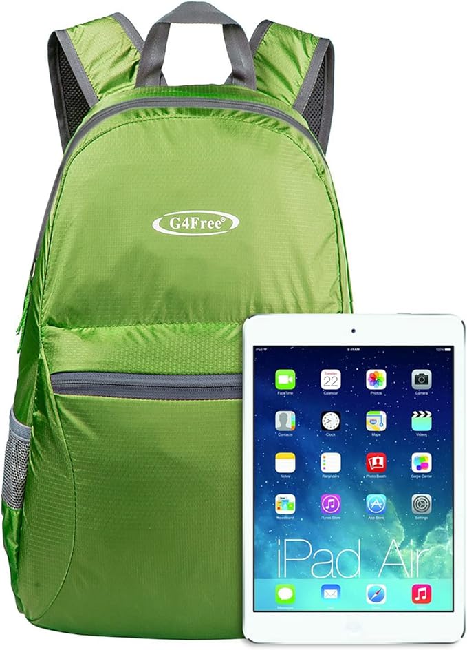 G4Free 20L Lightweight Packable Backpack Travel Hiking Daypack Foldable Backpack for Men Women
