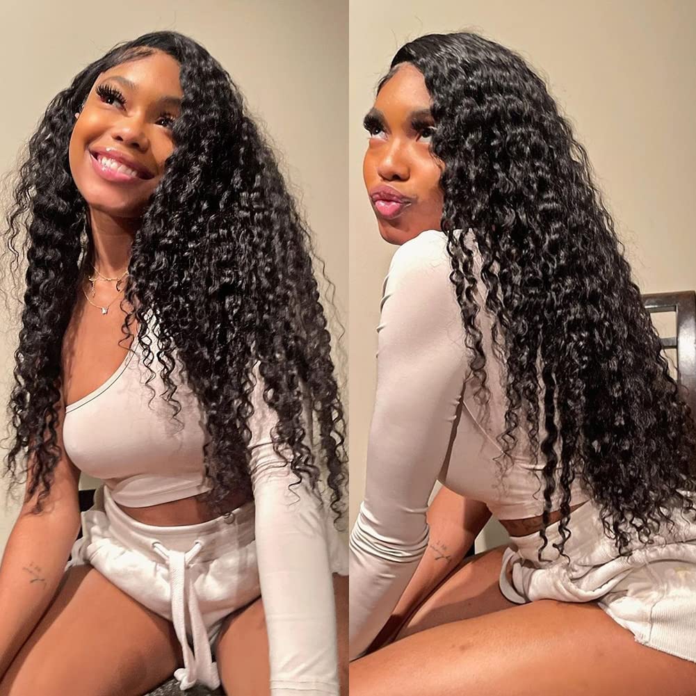 Bundles With Closure Huamn Hair(14 16 18+12