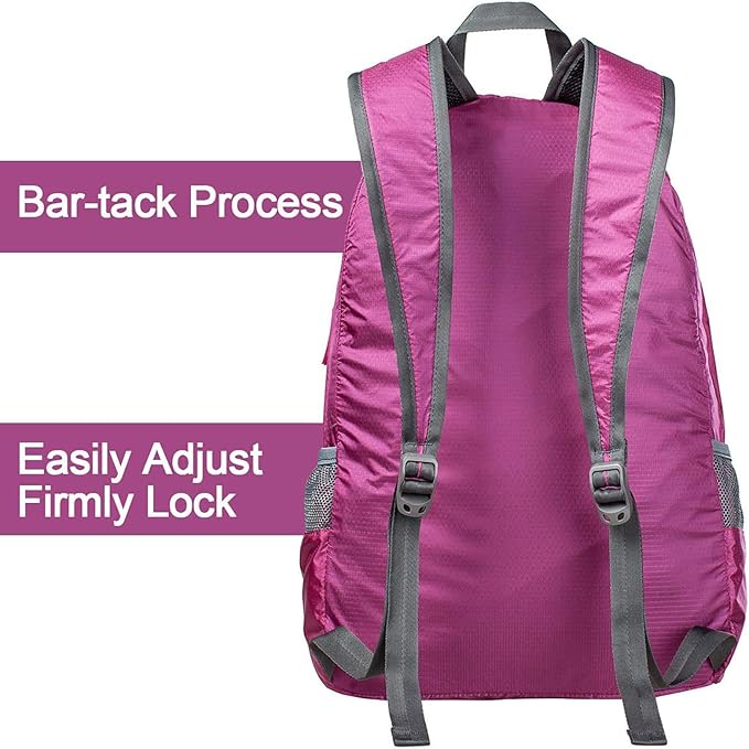 G4Free 20L Lightweight Packable Backpack Travel Hiking Daypack Foldable Backpack for Men Women