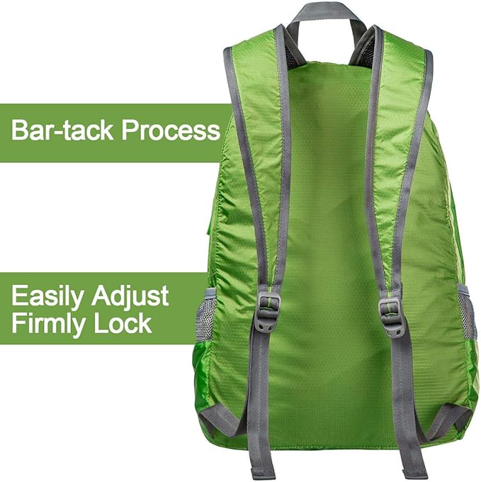G4Free 20L Lightweight Packable Backpack Travel Hiking Daypack Foldable Backpack for Men Women