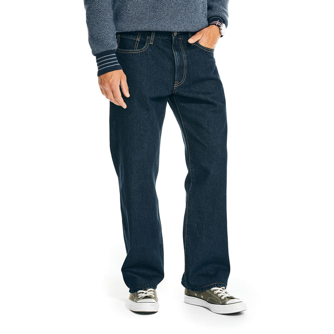 Nautica Men'S Loose Fit Denim, Pure Ocean Wash, 30W X 30L