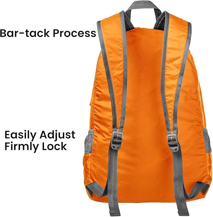 G4Free 20L Lightweight Packable Backpack Travel Hiking Daypack Foldable Backpack for Men Women