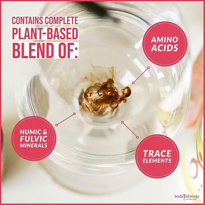 Body Ecology Ancient Earth Minerals | 100% Plant-Derived Trace Mineral Supplement | Builds Immunity| Promotes Detoxification | Non-GMO | 120 Vegetarian Count