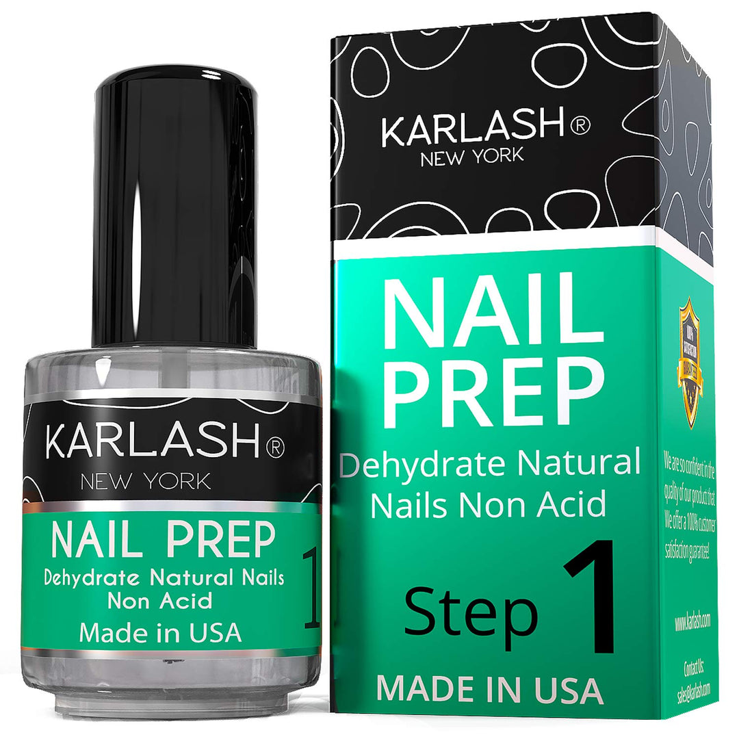 Karlash Professional Natural Nail Prep Dehydrate,Nails Superior Bonding Primer For Acrylic Powder And Gel Nail Polish 0.5 Oz 1Pc
