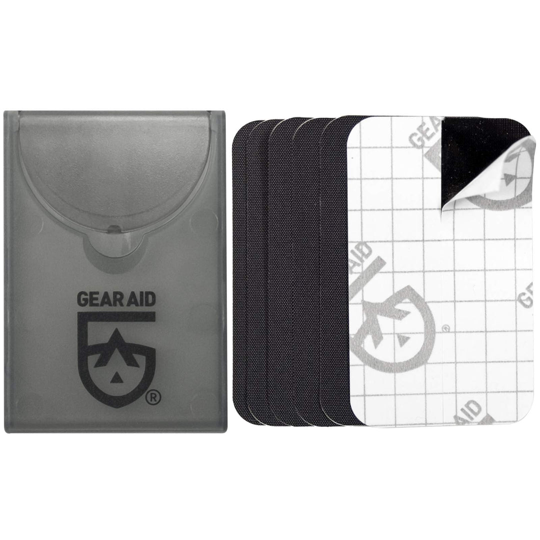 GEAR AID Tenacious Tape Mini Patches for Down Jacket Repair, Black 1.5”x2.5”