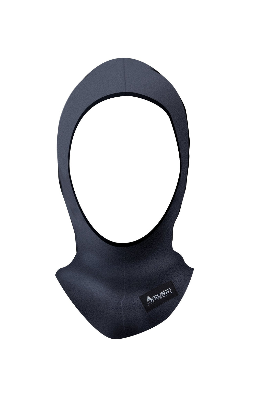 Aeroskin Pullover Hood with Bib (Black, All)