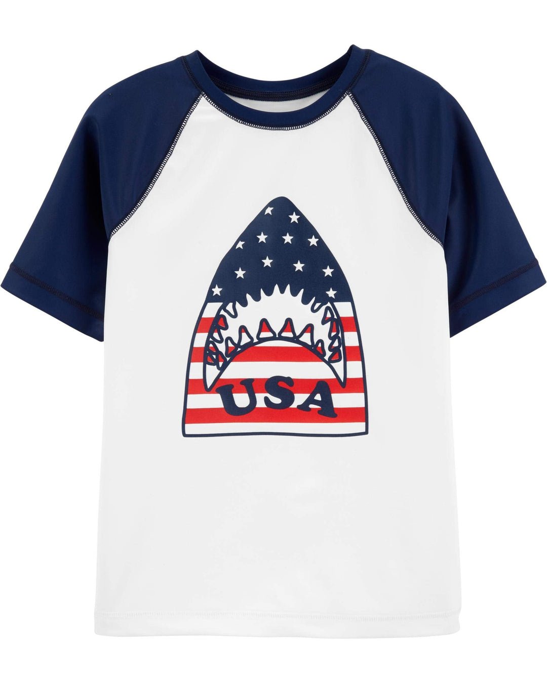 OshKosh B'Gosh Boys' Rashguard, Shark, 4T