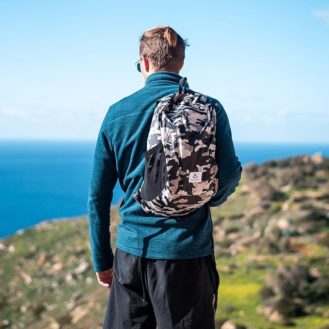 4Monster Hiking Daypack,Water Resistant Lightweight Packable Backpack for Travel Camping Outdoor