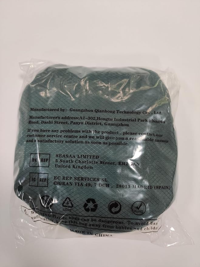 ZOMAKE Ultra Lightweight Hiking Backpack 20L, Packable Small Backpacks Water Resistant Daypack for Women Men(Dark Green)