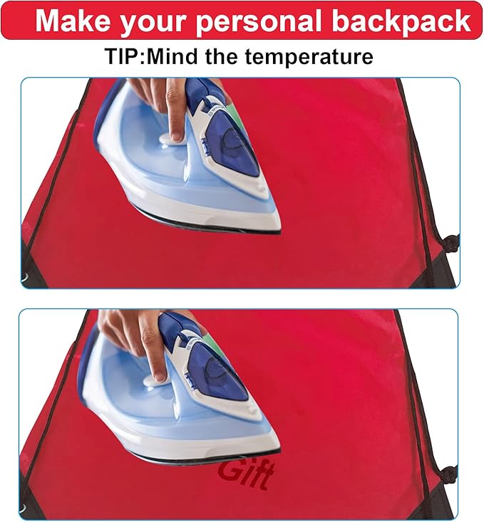 Drawstring Backpack Bulk 70Pcs String Backpack Drawstring Bags Cinch Bag Sackpack for Men Women Gym(Red)