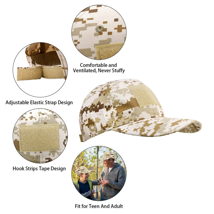 Airsoft Half Face Mask with Goggles Hat Set Tactical Masks Full Face Paintball Mask Ear Protective Baseball Cap for CS Halloween and Cosplay Game (3)