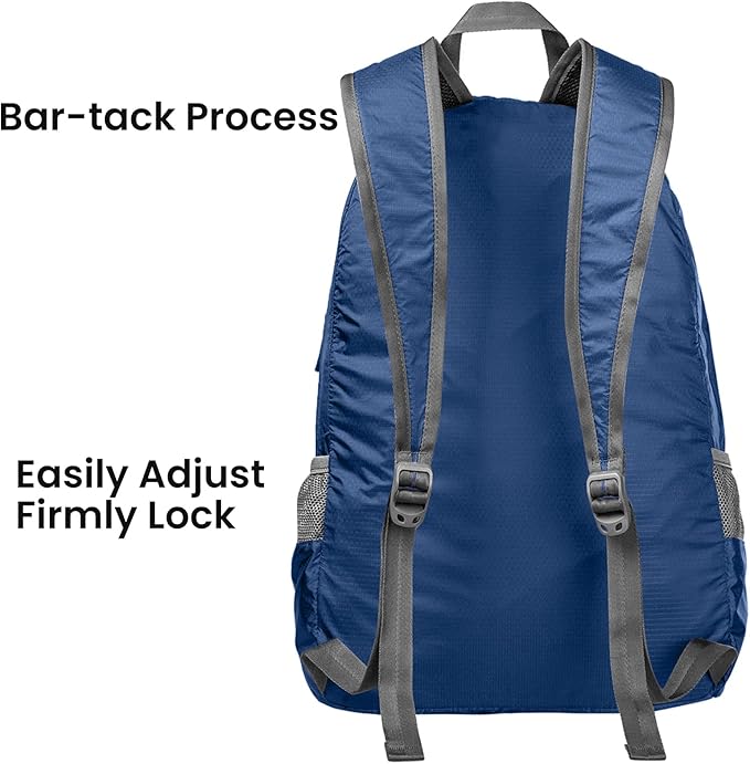 G4Free 20L Lightweight Packable Backpack Travel Hiking Daypack Foldable Backpack for Men Women