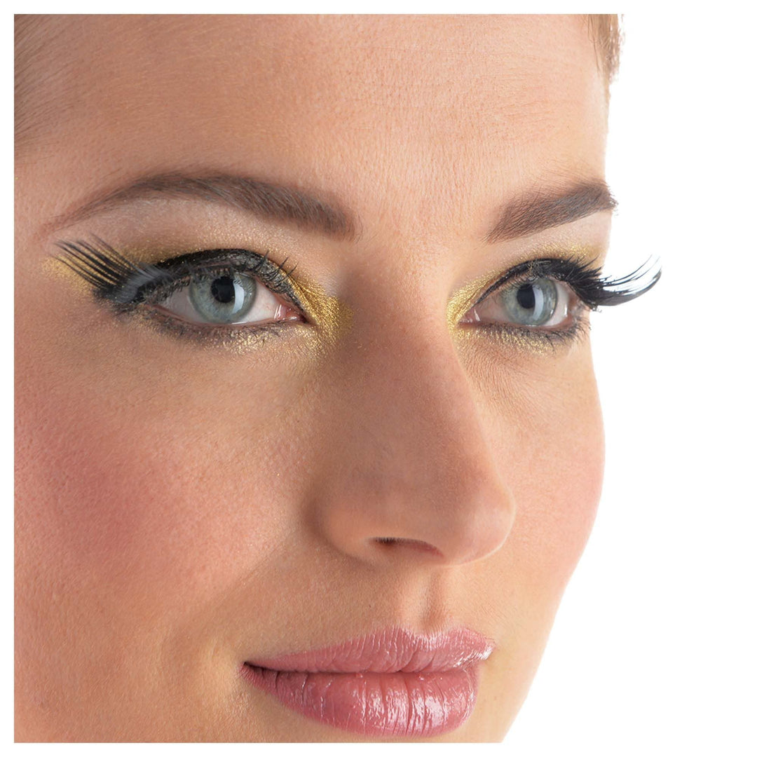 Fantasy False Eyelashes - Adult Size, Black - 2 Pcs.