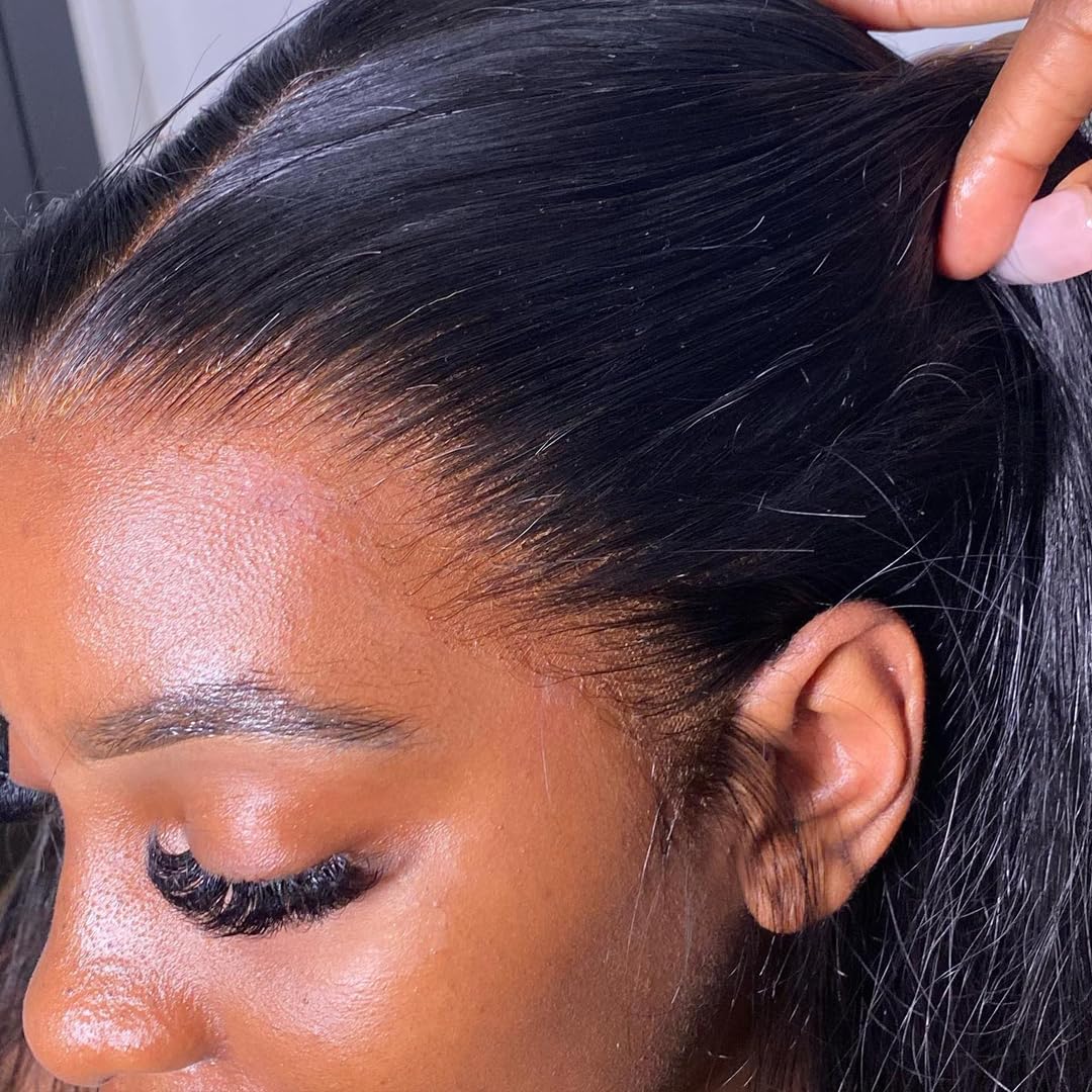 Beeos 13X6 Skinlike Real Hd Lace Front Wig, Ultra-Fitted 250% Density Pre-Plucked Bleached Knots 0.1Mm Ultra-Thin Invisible Lace