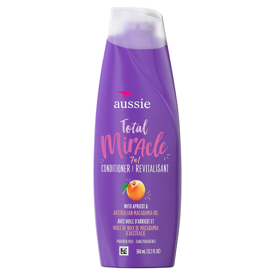 Paraben-Free Total Miracle Conditioner W/ Apricot For Hair Damage, 12.1 Fl Oz