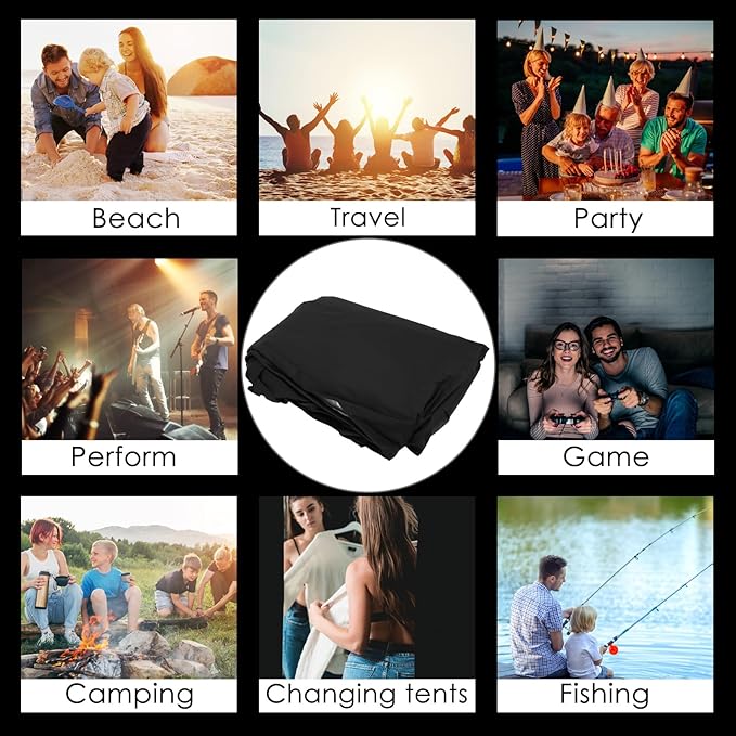 Boats Privacy Curtain Boat Changing Room Portable Privacy Tent for Boats with Storage Bag, Boat Changing Room Easy to Install Hanging Privacy Partition for Pontoon Boats 39.37 x 39.37 x 78.7 Inches