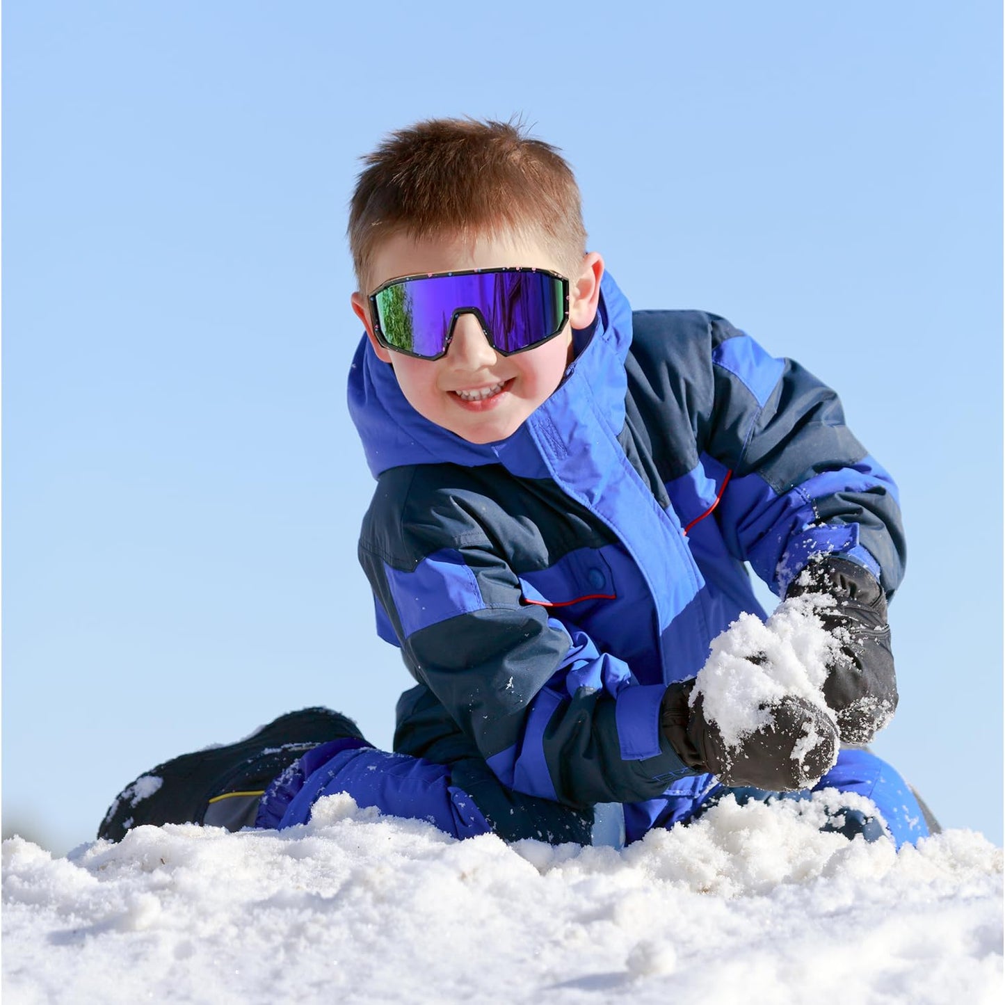 Youth Baseball Sunglasses For Boys Girls,UV400 Kids Sports Sunglasses,Cycling glasse Running Golf