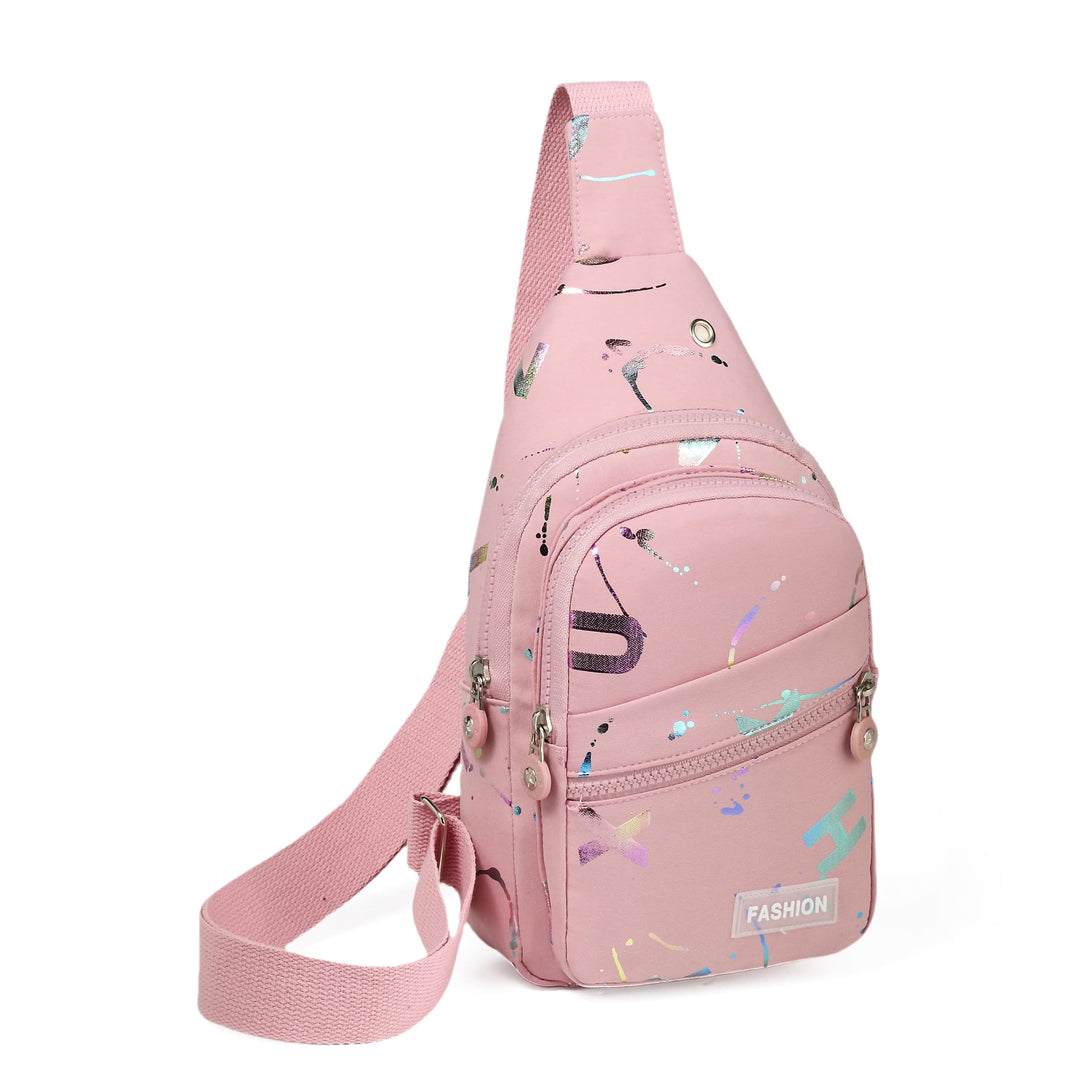 YAZEKOUS Small Sling Bag for Women Men, Crossbody Sling Backpack, Casual Daypack Backpacks Crossbody Bag for Hiking Travel